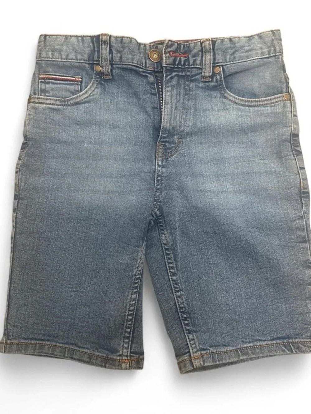 Tommy Hilfiger Dark Blue Denim Bike Shorts